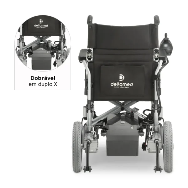 Cadeira de rodas motorizada D900 Dellamed - Imagem 5