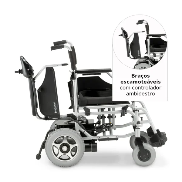 Cadeira de rodas motorizada D900 Dellamed - Imagem 4