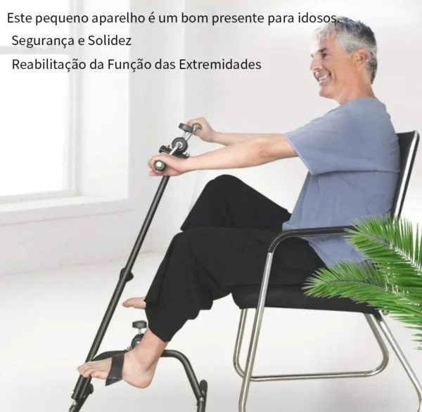 Mini bike fisioterapia portátil com movimento de mãos - Imagem 10