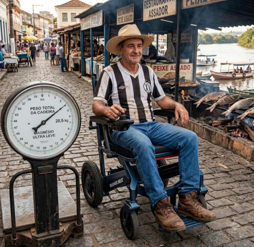 Cadeira de rodas motorizada em magnésio Winner Ultra Lançamento - Imagem 2